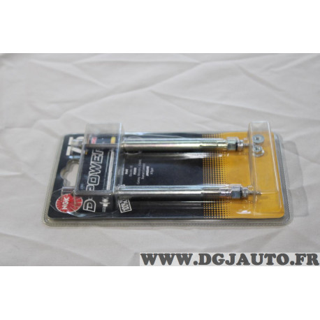 Lot 2 bougies de prechauffe NGK Y-548J 91430 pour fiat ducato 3 III ford mondeo 3 III transit 5 6 V VI s-max Smax jaguar x-type 