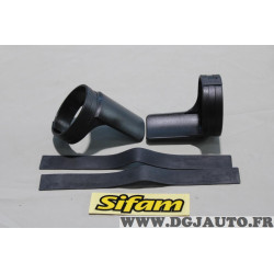 Kit protections de fourche noir Sifam FKP01 pour moto cross 