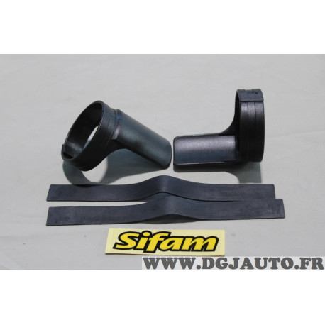 Kit protections de fourche noir Sifam FKP01 pour moto cross 