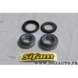 Jeu 2 roulements colonne de direction 25x47x15 28x52x16.5 Sifam COL005 pour moto kawasaki EN GPX GPZ GTR KLE KLR VN W Z1100 zeph