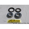 Jeu 2 roulements colonne de direction 25x47x15 28x52x16.5 Sifam COL005 pour moto kawasaki EN GPX GPZ GTR KLE KLR VN W Z1100 zeph