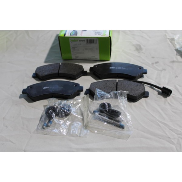 Jeu 4 plaquettes de frein avant montage brembo Valeo 601276 pour citroen jumper fiat ducato 3 III peugeot boxer partir de 2006 