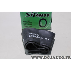 Chambre à air pneu roue moto Sifam TK35014 3.50-14 4.00-14 TR4 350 400 14 