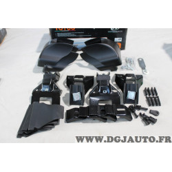 Kit pieds fixation barres de toit Totus 40001 pour chevrolet daewoo nexia de 1994 à 1997 ford fiesta 3 4 III IV de 1989 à 2001 m