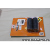 Blister 8 galets rouleaux poids variateur 25x17 18.6gr Sifam ROL723 pour piaggio MP3 400 LT de 2009 à 2012