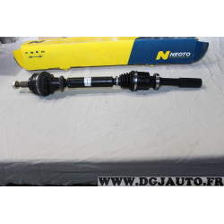 Cardan arbre de transmission 23/23 cannelures 752mm ABS Neoto T1441A pour renault megane 1 dont scenic 1.8 2.0 essence 1.9 DCI D