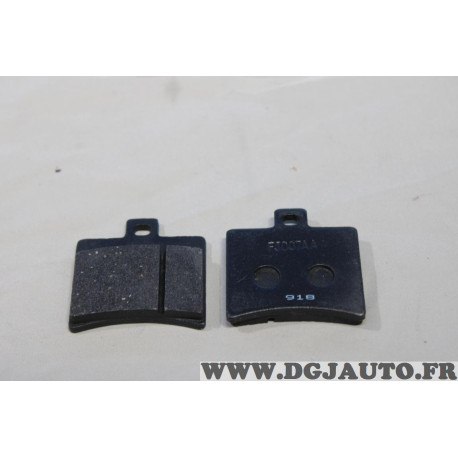 Jeu 2 plaquettes de frein arriere TNT 971053E pour scooter moto grido aprilia SR sport city benelli X keeway RK longjia easymax 