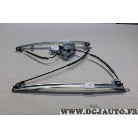 Mecanisme leve vitre electrique avec moteur porte avant gauche Valeo 850790 pour renault clio 3 III (sans option confort) 