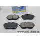 Jeu 4 plaquettes de frein avant montage bendix JCD 011854 pour peugeot 308 partir de 2014