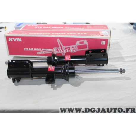 Jeu 2 amortisseurs de suspension avant KYB 334807 pour renault laguna 1 