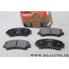 Jeu 4 plaquettes de frein avant montage akebono Mintex MDB3890 pour renault espace 5 V talisman megane 4 IV scenic 4 IV