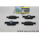 Jeu 4 plaquettes de frein avant montage teves JCD 011682 pour renault clio 4 IV twingo 3 III dacia sandero 2 II logan 2 II 