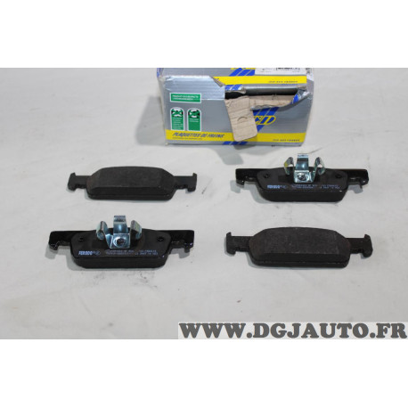 Jeu 4 plaquettes de frein avant montage teves JCD 011682 pour renault clio 4 IV twingo 3 III dacia sandero 2 II logan 2 II 