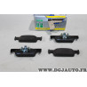 Jeu 4 plaquettes de frein avant montage teves JCD 011682 pour renault clio 4 IV twingo 3 III dacia sandero 2 II logan 2 II