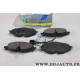 Jeu 4 plaquettes de frein avant JCD 011828 pour ford fiesta 6 VI 