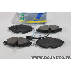Jeu 4 plaquettes de frein avant JCD 011828 pour ford fiesta 6 VI 