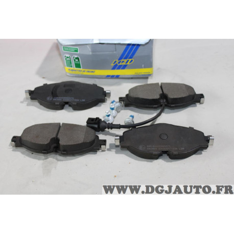 Jeu 4 plaquettes de frein avant JCD 011828 pour ford fiesta 6 VI 