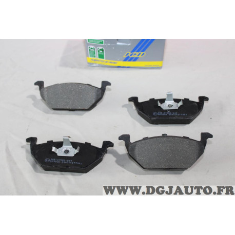 Jeu 4 plaquettes de frein avant montage kelsey hayes JCD 011828 pour audi A1 A3 seat toledo 2 4 II IV ibiza 3 4 III IV leon 1 mi