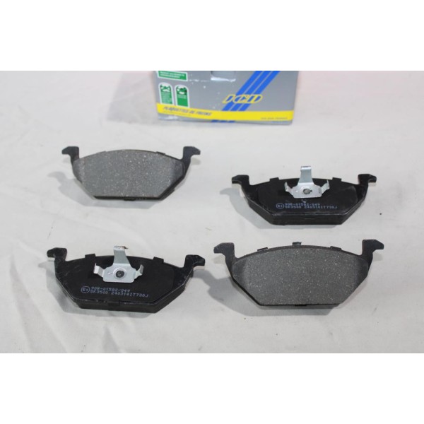 Jeu 4 plaquettes de frein avant montage kelsey hayes JCD 011828 pour audi A1 A3 seat toledo 2 4 II IV ibiza 3 4 III IV leon 1 mi