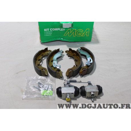Kit frein arriere 180x32mm montage AP lockheed MGA K911874 pour fiat 500 panda 2 II ford ka 2 II 