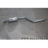 Silencieux echappement central intermediaire (envoi coupé en 2 juste remettre un manchon) Bosal 283505 pour citroen xsara diesel
