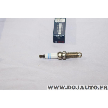 Jeu 4 bougies allumage Bosch ZGR6STE2 79159 0242140507 pour BMW serie 1 3 5 7 X6 Z4 E60 E71 E72 E82 E88 E89 E90 E91 E92 E93 F01 