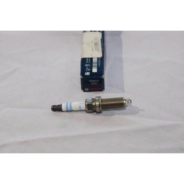 Lot 4 bougies allumage double iridium Bosch VR6II33S 9689 0242140539 pour renault modus clio 3 4 III IV twingo 2 II megane 3 III