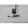 Lot 4 bougies allumage double iridium Bosch VR6II33S 9689 0242140539 pour renault modus clio 3 4 III IV twingo 2 II megane 3 III