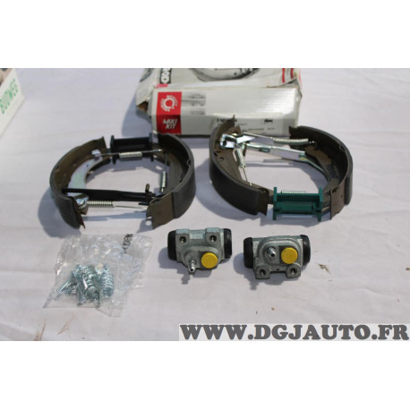 Kit frein arrière prémonté 180x42mm montage lucas Ferodo FMK164 pour renault clio 1 super 5 