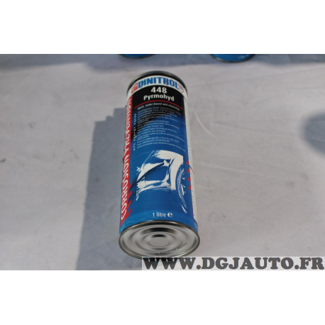 Pot bidon 1L 1 litre anti gravillons noir Dinitrol 11004600 448 pyrmohyd 