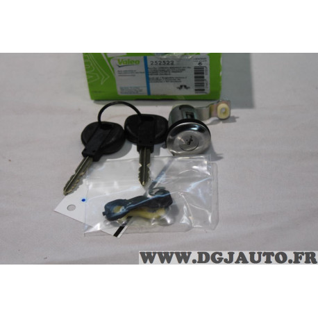 Barillet serrure de porte Valeo 252522 pour citroen berlingo 1 xsara peugeot partner 