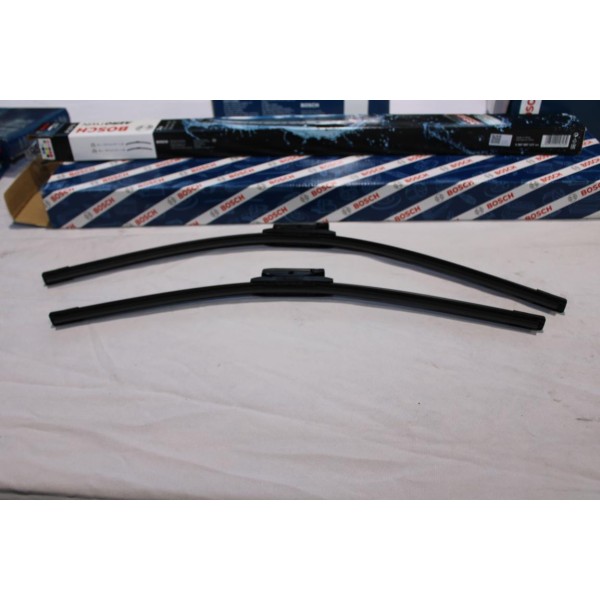 Lot 2 balais essuie glace 650mm + 550mm souple aerotwin Bosch A117S 3397007117 pour renault scenic 2 II 