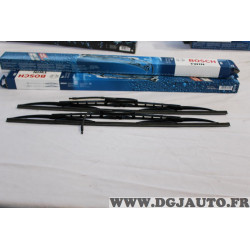 Lot 2 balais essuie glace 2x 550MM avec gicleurs Bosch 405 3397005800 pour peugeot 405 