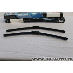 Jeu 2 balais essuie glace 2x 500mm souple aerotwin Bosch A922S 3397118922 pour BMW serie 1 E81 E82 E87 E88 mini cooper R58 R59 
