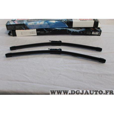 Jeu 2 balais essuie glace 2x 500mm souple aerotwin Bosch A922S 3397118922 pour BMW serie 1 E81 E82 E87 E88 mini cooper R58 R59 