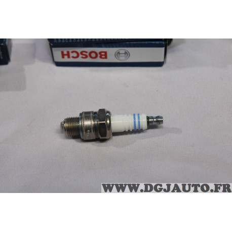 1 Bougie allumage Bosch W8AC 7502 0241229612 pour moto mobylette hercules MX prima KTM foxi pony peugeot 101 103 105 puch maxi s