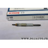 Jeu 2 bougies prechauffe Bosch 009 0250202035 pour renault clio 2 II kangoo megane scenic 1 trafic 1 opel arena 1.9D 1.9 D diese