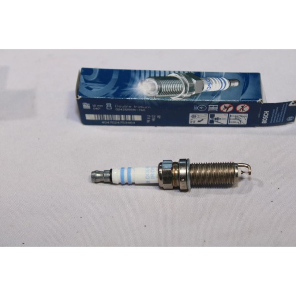 Bougie allumage double iridium Bosch VR8NII35U 9620 0242129514 pour renault laguna 3 III koleos latitude megane 4 IV clio 5 V ca