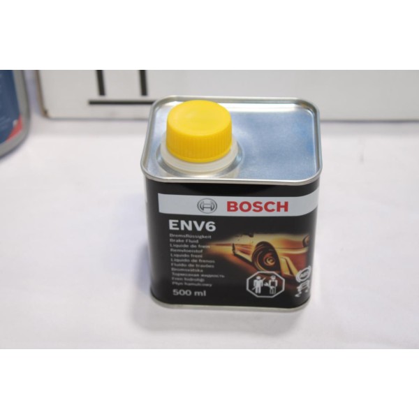 Flacon bidon 500ML liquide de frein DOT3 DOT4 DOT5.1 Bosch ENV6 1987479206 