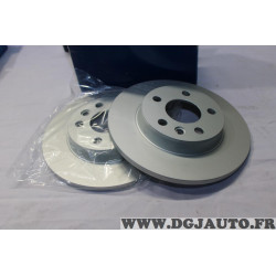 Jeu 2 disques de frein arriere plein 280mm diametre Bosch BD770 0986478871 pour volkswagen transporter T4 