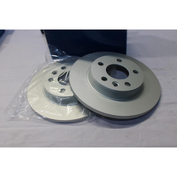 Jeu 2 disques de frein arriere plein 280mm diametre Bosch BD770 0986478871 pour volkswagen transporter T4 