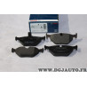 Jeu 4 plaquettes de frein arriere montage teves Bosch BP228 0986494009 pour BMW serie 5 E39