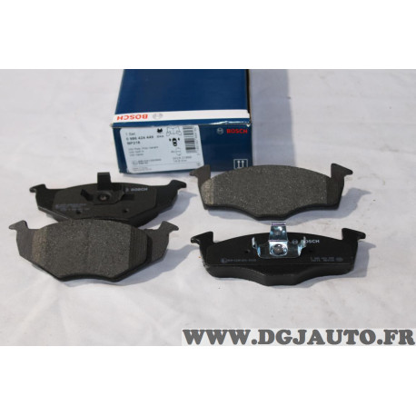 Jeu 4 plaquettes de frein avant montage teves Bosch BP737 0986468873 pour seat cordoba 1 toledo 1 ibiza 2 II volkswagen jetta 1 