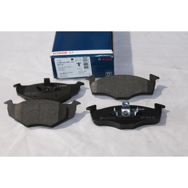 Jeu 4 plaquettes de frein avant montage teves Bosch BP737 0986468873 pour seat cordoba 1 toledo 1 ibiza 2 II volkswagen jetta 1 