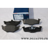 Jeu 4 plaquettes de frein avant montage teves Bosch BP737 0986468873 pour seat cordoba 1 toledo 1 ibiza 2 II volkswagen jetta 1