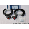 Kit frein arriere prémonté 180x42mm montage bosch Bosch KS073 0204114073 pour dacia logan 1 sandero 1 renault clio 2 II
