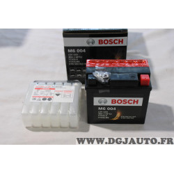 Batterie moto scooter YTX5L-BS 12V 4Ah 30A Bosch M6004 0092M60040 pour APRILIA RS4 50 50cc [2011-2020] | APRILIA SR 50 Motard 