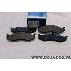 Lot 4 plaquettes de frein avant montage kelsey hayes Bosch 0986424284 BP139 pour jeep wrangler cherokee grand cherokee 