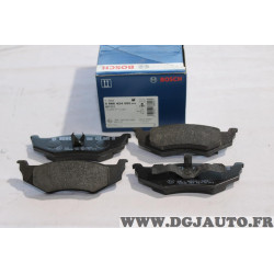 Lot 4 plaquettes de frein arriere montage kelsey hayes Bosch BP331 0986424585 pour chrysler dodge neon stratus 300M sebring PT 