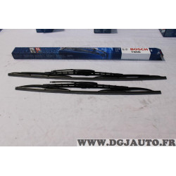 Jeu 2 balais essuie glace twin avec gicleur 650mm + 550mm Bosch 725 3397001725 pour mercedes vito W638 
